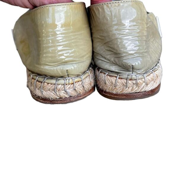 BRUNELLO CUCINELLI Green Patent Leather Espadrilles 36.5 - Picture 5 of 12